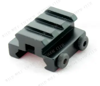 

NEW 1/2" 3-Slot Low Riser WEAVER PICATINNY Rifle Mount/Scope Mount Rail 20mm Hunting Accessories