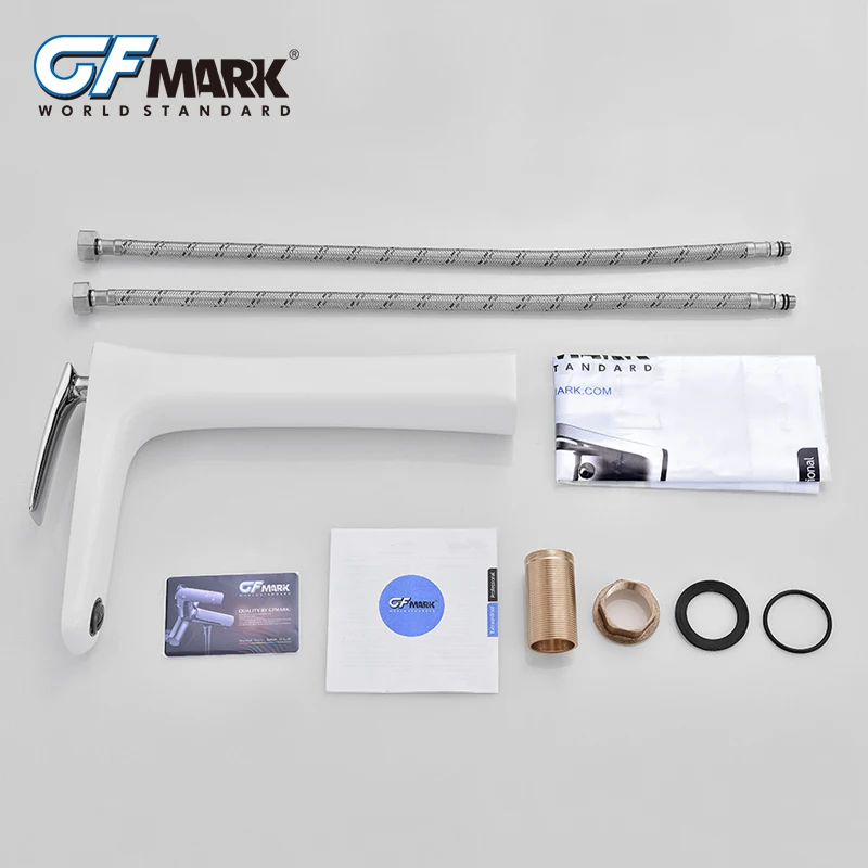 GFmark высококачественный кран современный латунный Смеситель для раковины краны