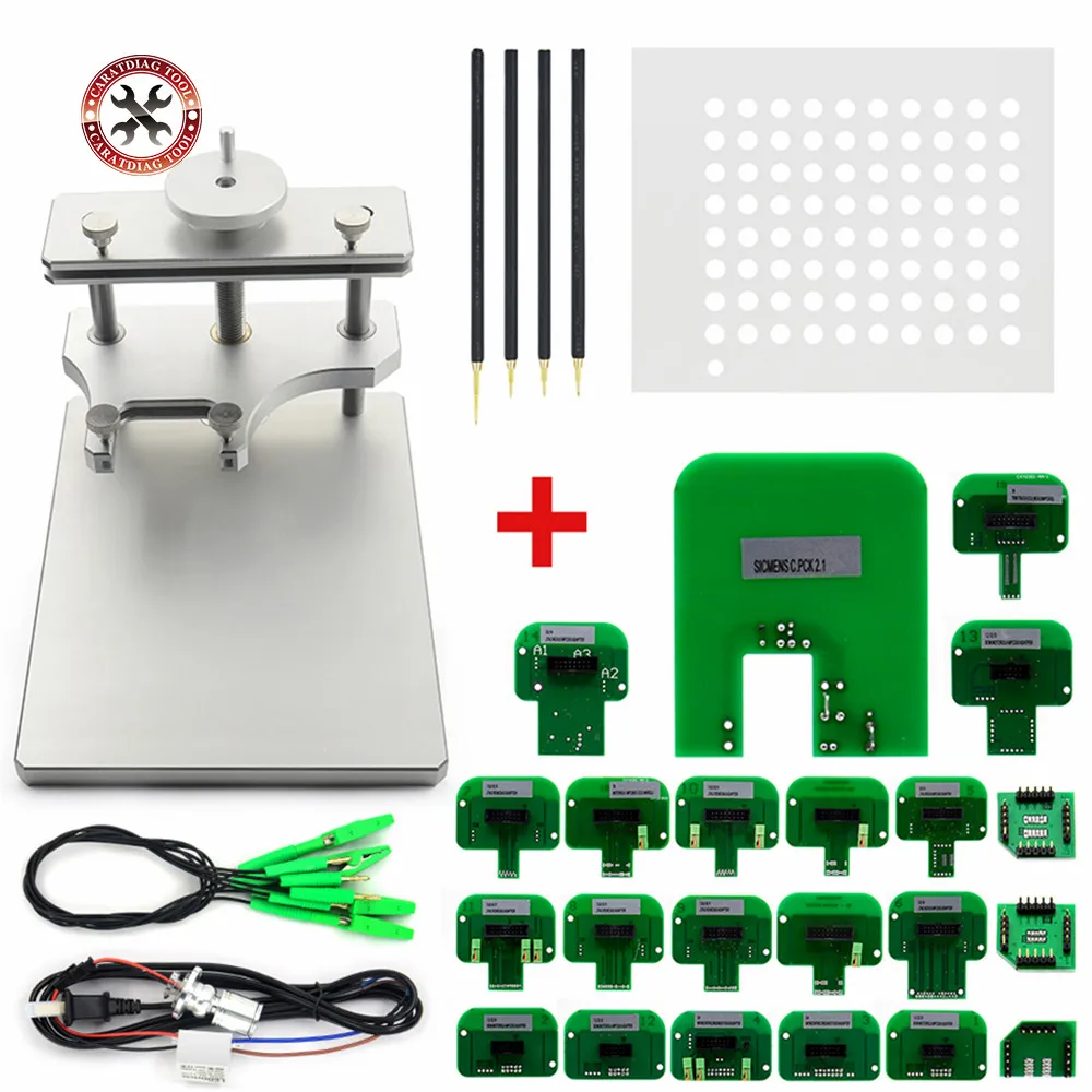 

BDM Frame With Aapters Works BDM Programmer CMD 100 Full Sets Fits For FGTECH bdm100 kess use for ktag k-tag ECU programmer tool