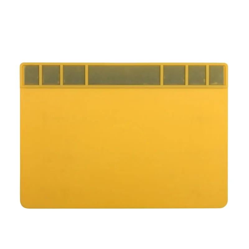 

Magnetic Soldering Mat Heat Insulation Silicone Pad Desk Mat Maintenance Platform for BGA Soldering Repair Station