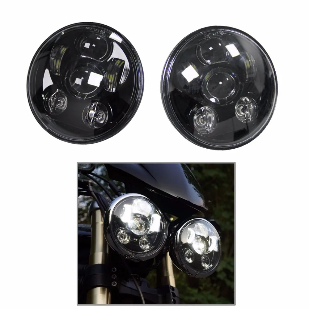 

5.75" Inch Led Headlights For Triumph Rocket iii 3 & Speed Triple & Street Triple & (2 pieces)