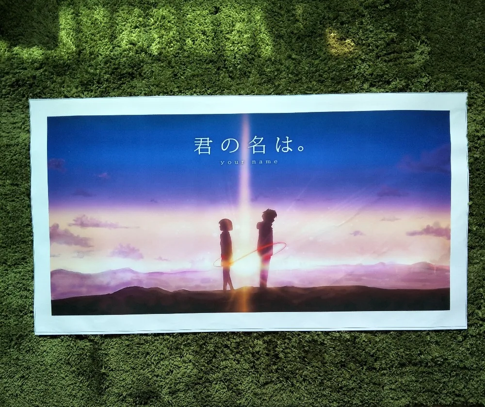 ZZ1523 Kimi no na wa ваше имя Горячая Аниме фильм Новый Топ Пользовательские