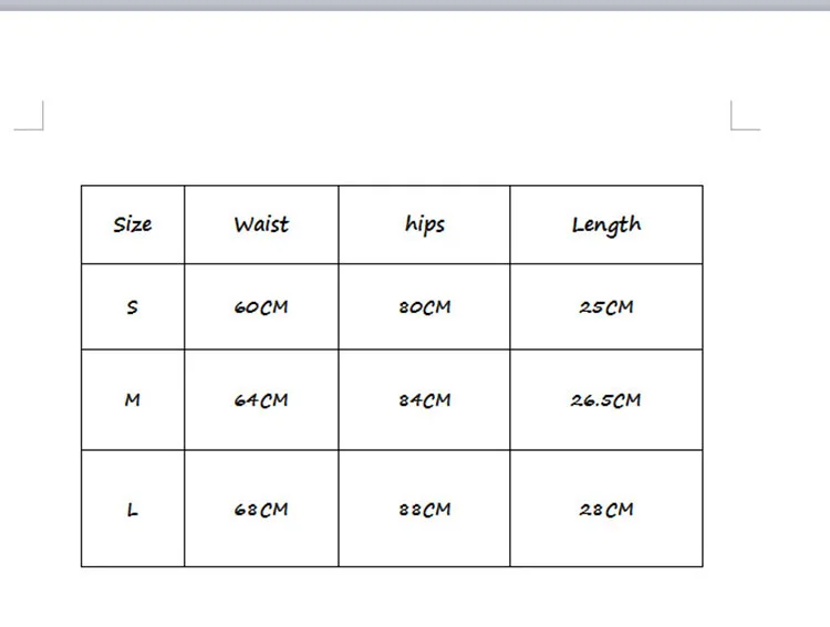 size