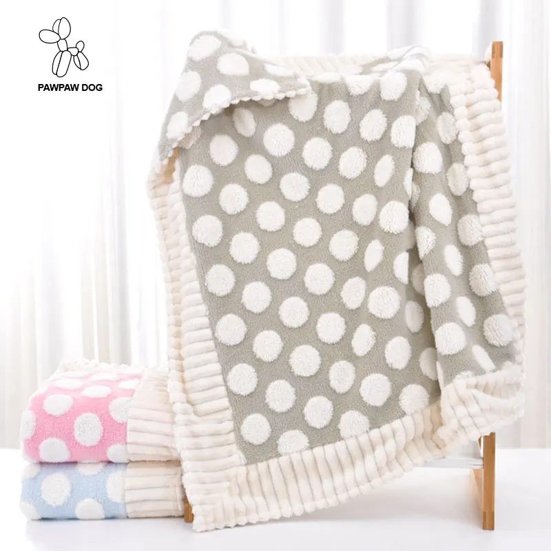 

Double Side Plaids Children Endless Plush Blanket for Beds Mantas Plaids on the Sofa Cover Coral Fleece Throw Blankets For Kids