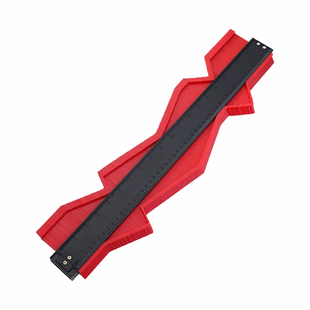A ABS Plastic Contour Copy Duplicator Circular Frame Profile Gauge Tool 20 Inch Contour Gauge Home Improvement NEW - Цвет: A