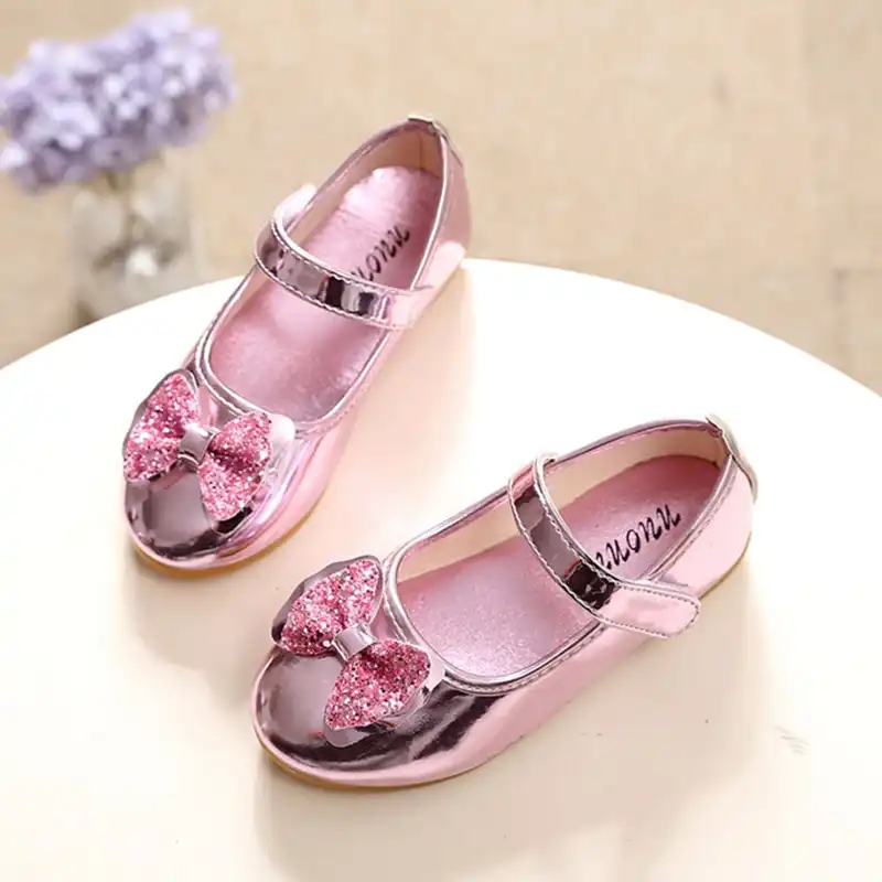 baby pink wedding shoes