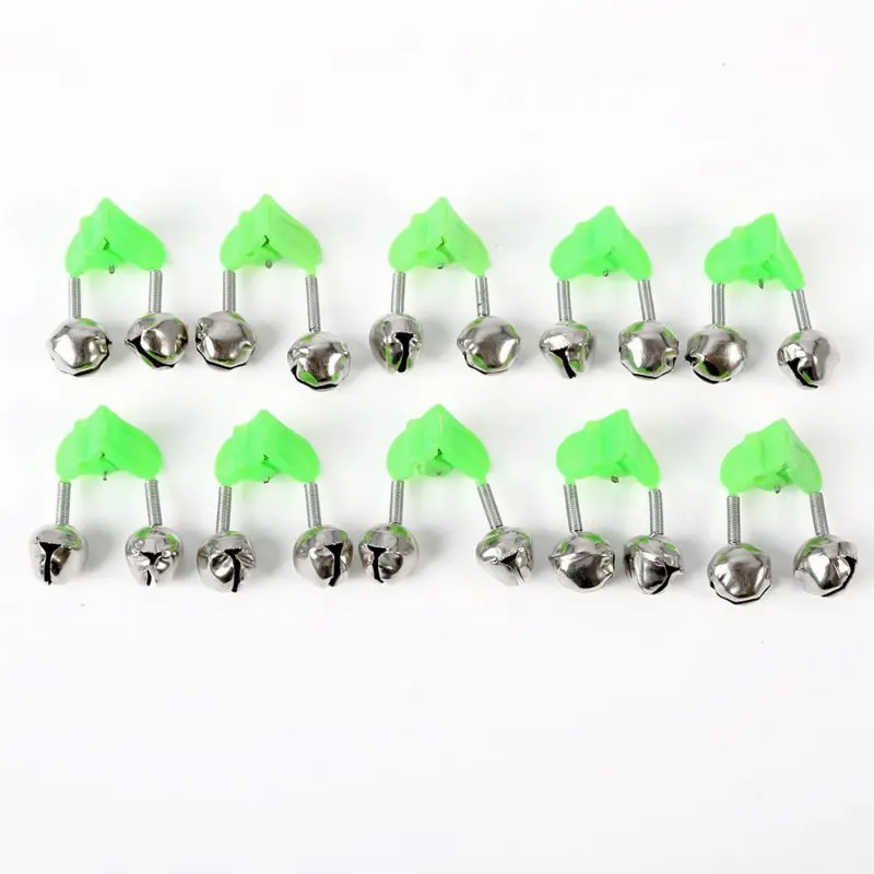 10 Pcs الصيد دغة الصيد قضيب أجراس قضيب المشبك تلميح كليب أجراس حلقة الأخضر ABS ملحقات صيد سمك جديد 10 Pcs الصيد دغة الصيد قضيب أجراس قضيب المشبك تلميح كليب أجراس حلقة الأخضر ABS ملحقات صيد سمك جديد