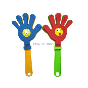 

240pcs Fashion colorful hand clapper Concert party cheering props children clap Noise Makers hands clapping toy for party favors