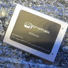 Аккумулятор 2500 мА/ч, 3,8 V батарея Замена для Micromax D340 мобильного телефона