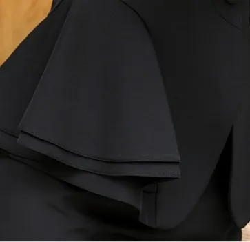 Women Formal Skirt Suit 2 Piece Work Blazer Sets Ladies Career Mini Skirts Suits Womens Top Jacket Skirt Black Red Beige 4XL