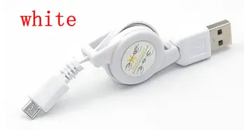 

1000pcs 75CM Retractable Micro USB Data Cable for Samsung Galaxy S3 S2 i9100 Note 2 For Other Android Phones