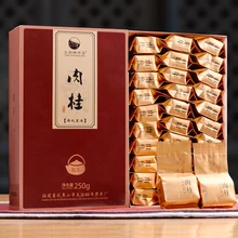 250g Zimt + 250g Narzissen + 250g Luzhou Art Dahongpao 3 Geschmack Kombination 750g Wuyi Berg oolong-Backen Schwarzen Tee Geschenkbox