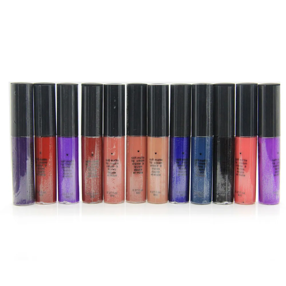 Makeup Cosmetics Nude Velvet Soft Lip Cream Matte Liquid Lipstick Waterproof Smooth Matt Lip Gloss Lips Beauty Make up Lipgloss