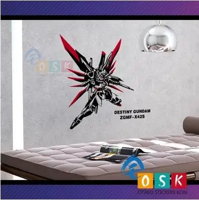 

Pegatina Anime Cartoon Car Sticker SEED DESTINY GUNDAM Vinyl Wall Stickers Decal Decor Home Decoration