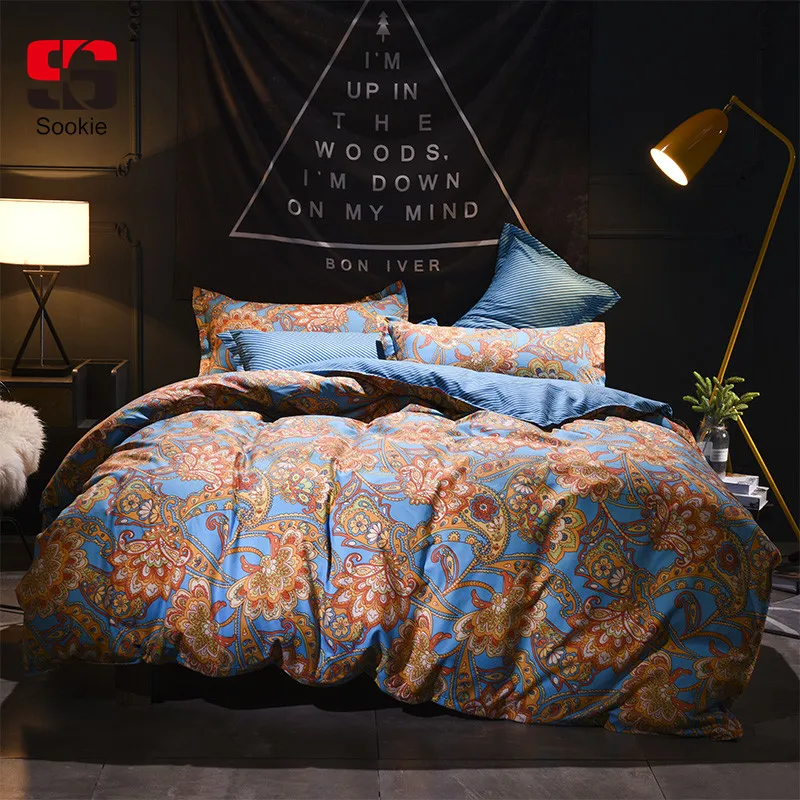 Sookie Luxury Bedding Set Twin Full Queen King Size Duvet Cover Sets European Style Bedclothes Sookie Luxury Bedding Set Twin Full Queen King Size Duvet Cover Sets European Style Bedclothes