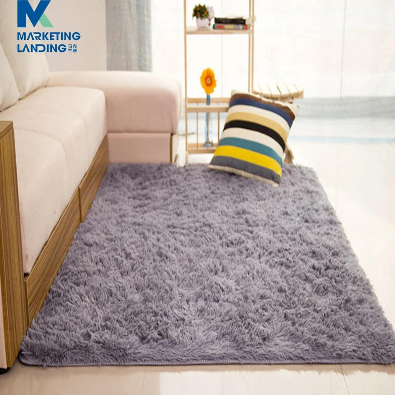 

Grey Soft Fluffy Rug Carpets for Living Room Decor Faux Fur Carpet Long Plush Rug for Bedroom Shaggy Area Rug Modern Mat