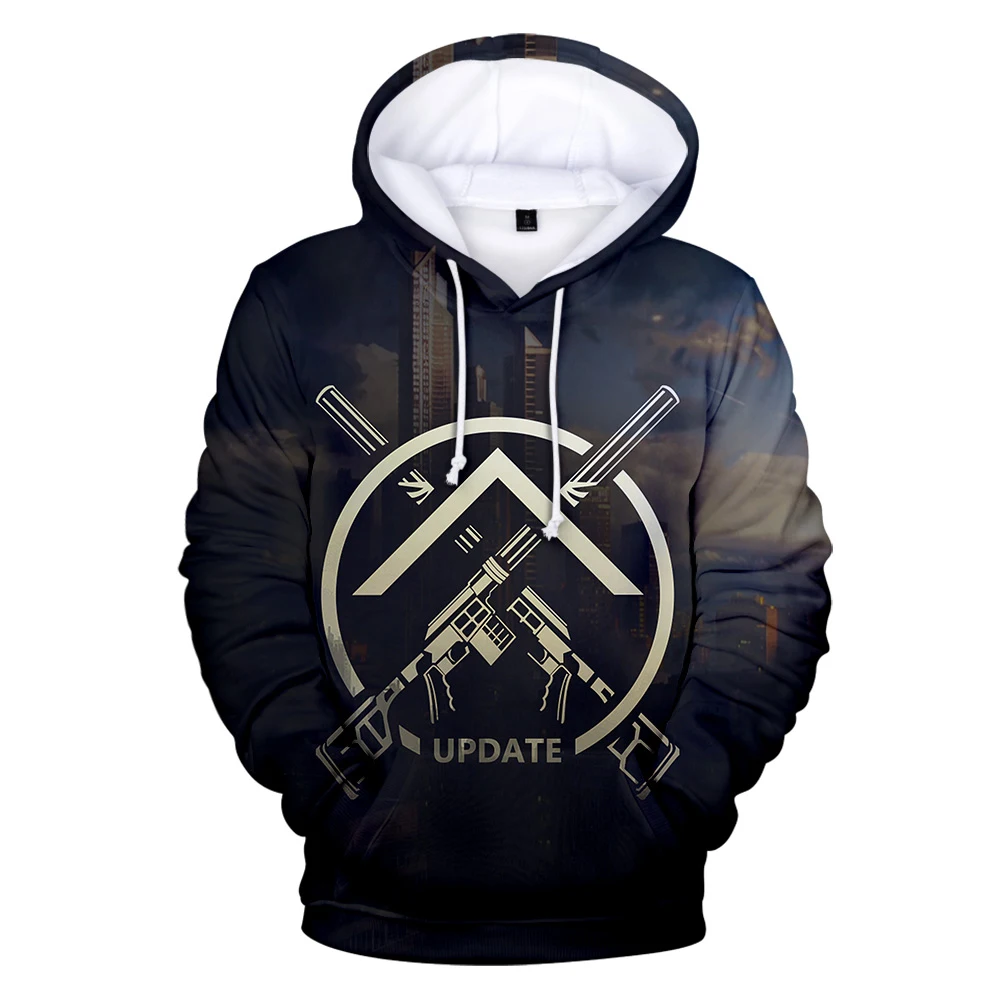 

2019New 3D Escape from Tarkov Print Hoodies Sweatshirt Long Sleeve Women/men Clothes 2019 Hot Sale Leisure style hoodies