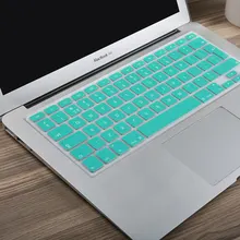 Евро введите английскую клавиатуру водонепроницаемый чехол для Macbook retina 13 15 Pro 13 15 17 Air 13 силиконовая наклейка