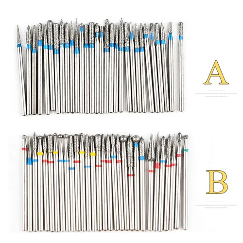 30 шт. 2,35 мм сверла для ногтей, электрическая дрель, аппарат для маникюра, резак, устройство, керамические фрезы, набор инструментов для маникюра, салона