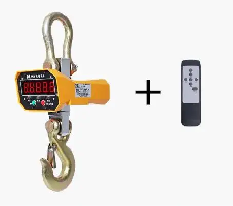 

3T/3000kg OCS digital lifting scale red or green display aluminum shell wireless remote control Industrial weighing crane Scale
