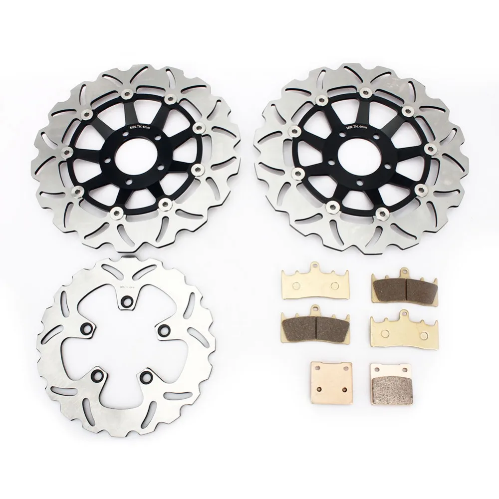 Disque de frein et Plaquettes avant Pr Suzuki GSF 1200//S Bandit K1-K5 SK1-SK5