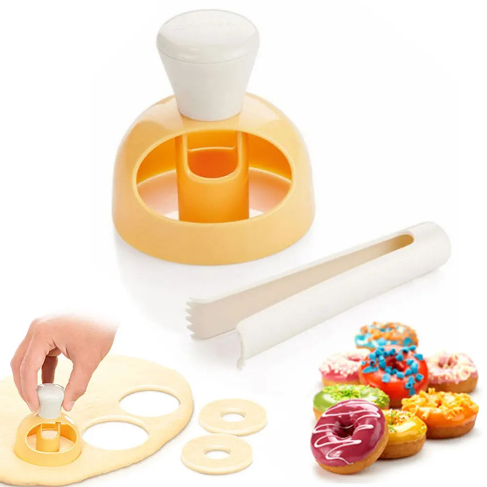 

Food Grade ABS Donut Mold Cake Mold Baking Bakeware Cake Decorating Tools Desserts Bread Cutter Maker Baking Mould