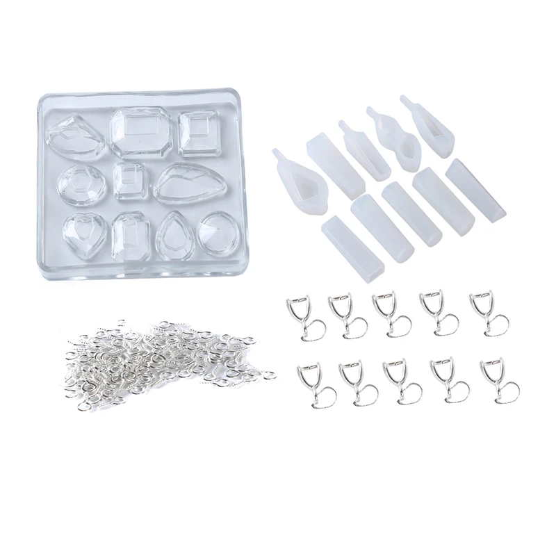 

129Pieces Silicone Mold Silicone Casting Molds Fondant Mold Cake Decorating Tools Paste Mold Set