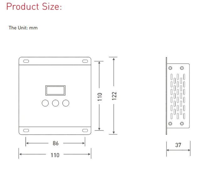 Светодиодный контроллер dmx декодера; DC12-24V вход; 5A* 5CH выход RGB/RGBW Led контроллер XLR-3/RJ45 8/16 бит 256/65536 серый уровень