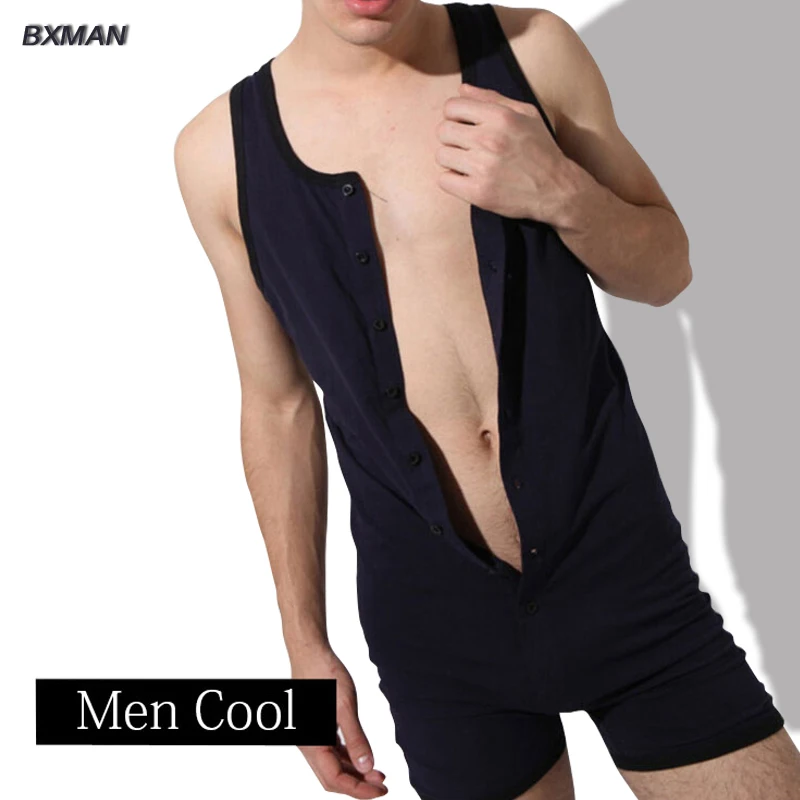 BXMAN Brand Sexy Men Underwear Wrestling Singlets Cotton Boxers Gay