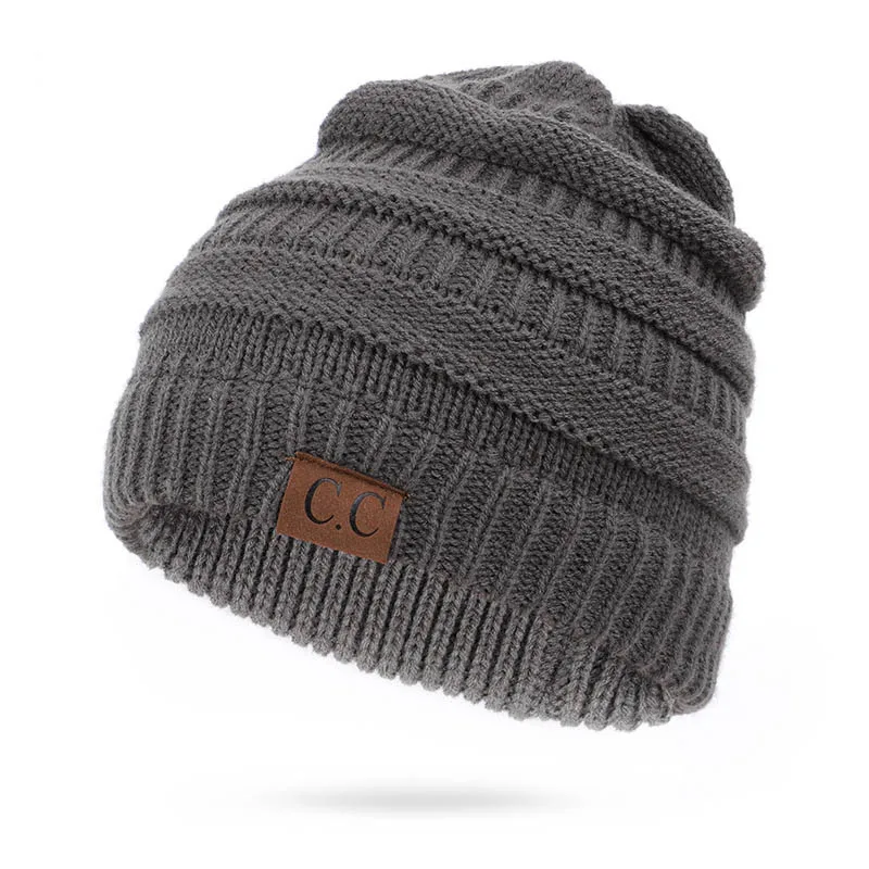 

Spring Winter Men Cap Women Hat Unisex Knitted Cap Casual Solid Color Hip-hop Skullies Empty Top beanie Hat 9 Colours