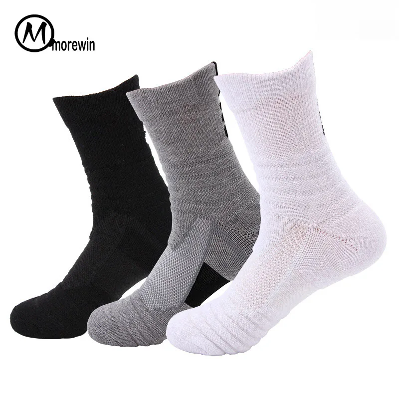 

Professional Basketball Socks Men Long Thickening Towel Bottom Cotton Socks Anti Slip Outdoors Run Badminton Tennis Sport Socks