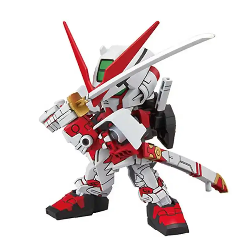 

2019 new original BANDAI Gundam Assembled Model Toy: SD Astray Red Frame Gundam Assembled Model SDEX Easy buidling blocks