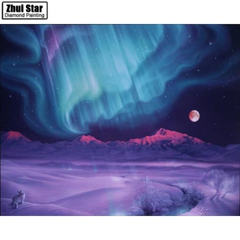 

DIY Diamond Painting Cross Stitch Dream Star Knitting House Decorative All Diamond Mosaic 5D Diamond Embroidery