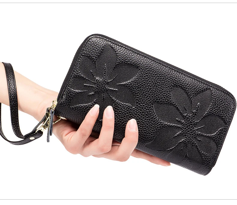 Women genuine leather wallet 23