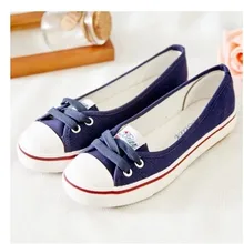 Новинка года; модная Высококачественная парусиновая женская обувь на плоской подошве; Женская весенне-летняя обувь; женская повседневная обувь на плоской подошве для студентов