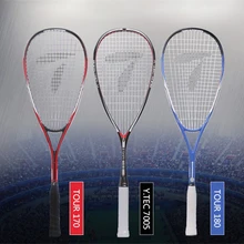 TELOON профессиональная ракетка для сквоша с сумкой, легкая углеродная алюминиевая скоростная ракетка для мячей, ракетка для начинающих, прод...(China)