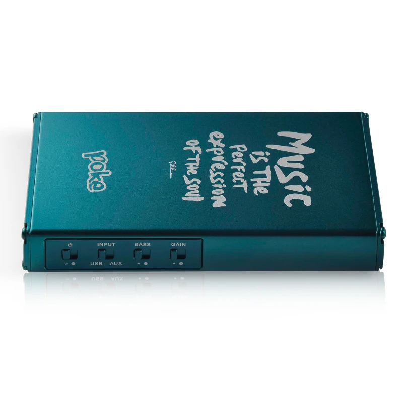 Портативный декодирующий усилитель XDuoo Poke DAC DSD встроенный USB Hi Fi музыкальный для