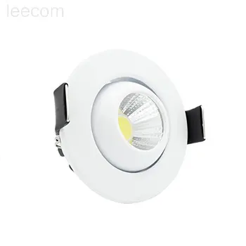 

Bridgelux LED Mini Cabinet Downlight 1w 3w diameter 34mm white Frame Recessed Ceiling No Flicker Spot Lights For Home