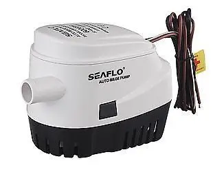A24 12V AUTOMATIC SUBMERSIBLE BOAT BILGE WATER PUMP 750GPH AUTO with FLOAT SWITCH