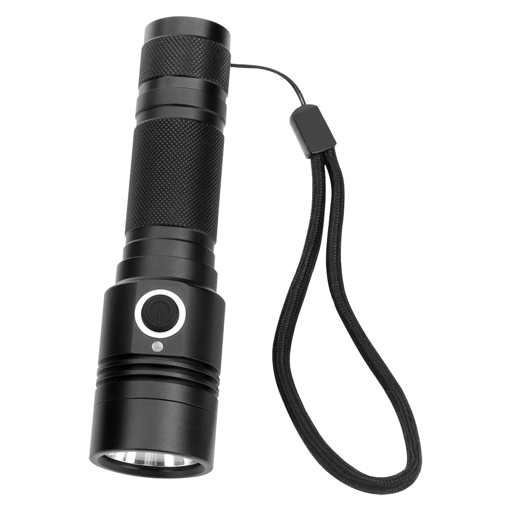 

BORUIT 1000lm Portable Led Rechargeable Flashlight T6 Powerful Tactical Flashlight 18650 Battery Bicycle Hunting Torch Lanterna