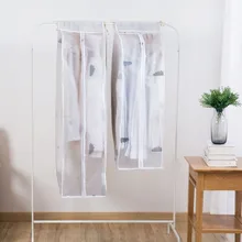 Пылезащитный чехол Крышка сумки прозрачная сумка для хранения гардероба чехол для защиты от пыли чехол для одежды, одежда, костюм, пальто Пылезащитный чехол