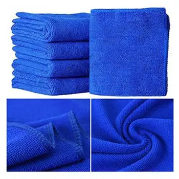 

25*25cm 5 Pcs/ 10 Pcs Small Towel Soft Microfiber High Water Absorbent Towel for Bathroom Kitchen Car Wash Towel