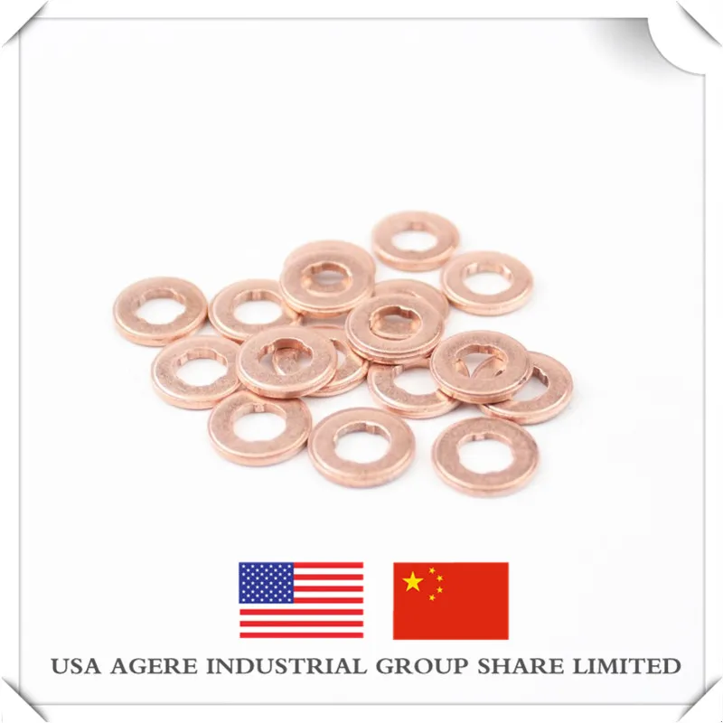 

High quality diesel injector copper gasket 715-2 common rail gasket 7-15-2.0