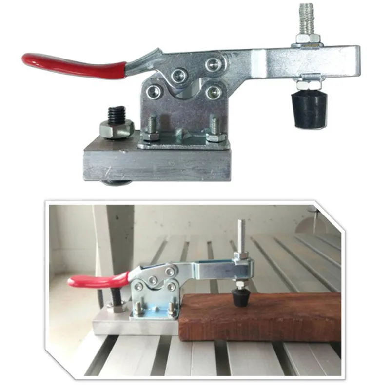 Aluminum Chuck Clamp CNC Wood Milling Plate Fixture for CNC Router