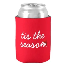 Рождественский подарок для детей изолятор для напитков охладитель для пивных банок Тис сезон может охладить настраиваемая Персонализированная пивная банка Держатели