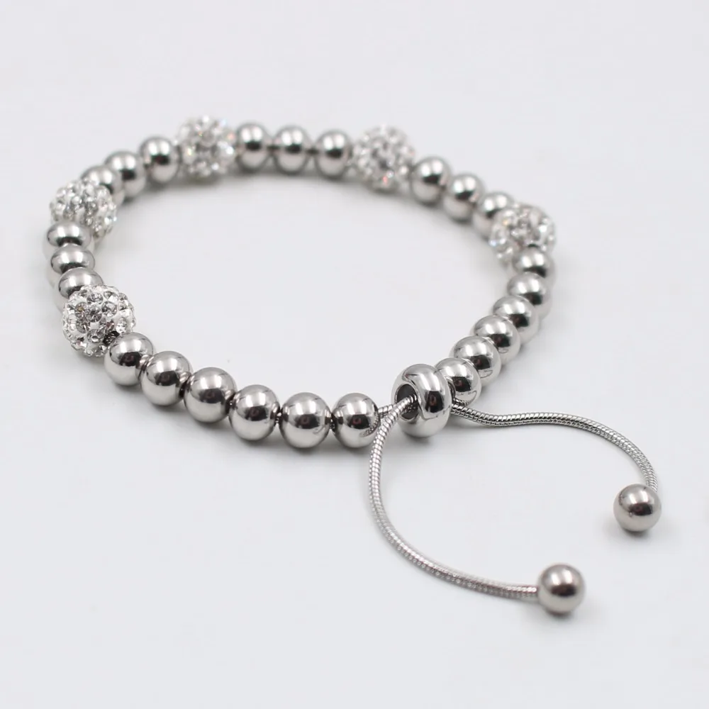 2020 Brand New Stainless Steel Ball Bracelet Chain For Women/girls