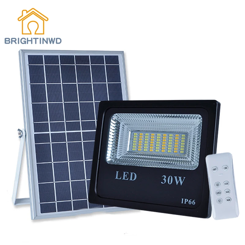 

LED Solar Light Super Bright Spotlight Waterproof 30W/50W/100W/150W Floodlight Garden Lighting Double Color Street Lamp IP66