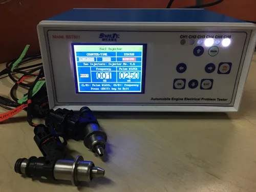 BST601-12 V напряжение автомобильного двигателя электрической проблемы тестер(тестовые датчики, провода, ЭБУ, топливные форсунки, насос, компоненты