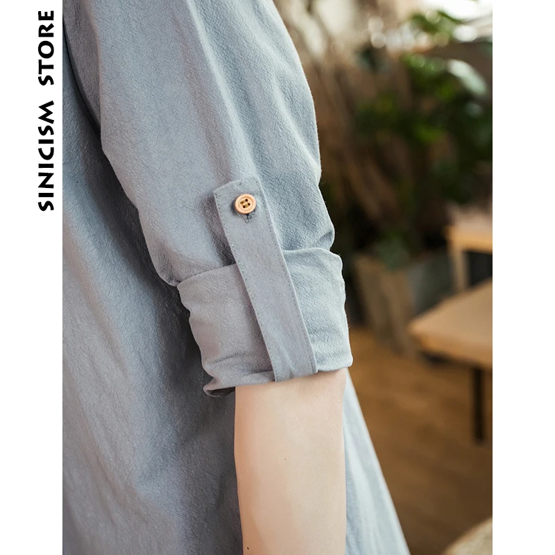 Sinicism مخزن الرجال كيمونو السترات رجل المفتوحة غرزة التقليدية الصلبة السترات و المعاطف الذكور الشارع الشهير زر سترة زائد حجم