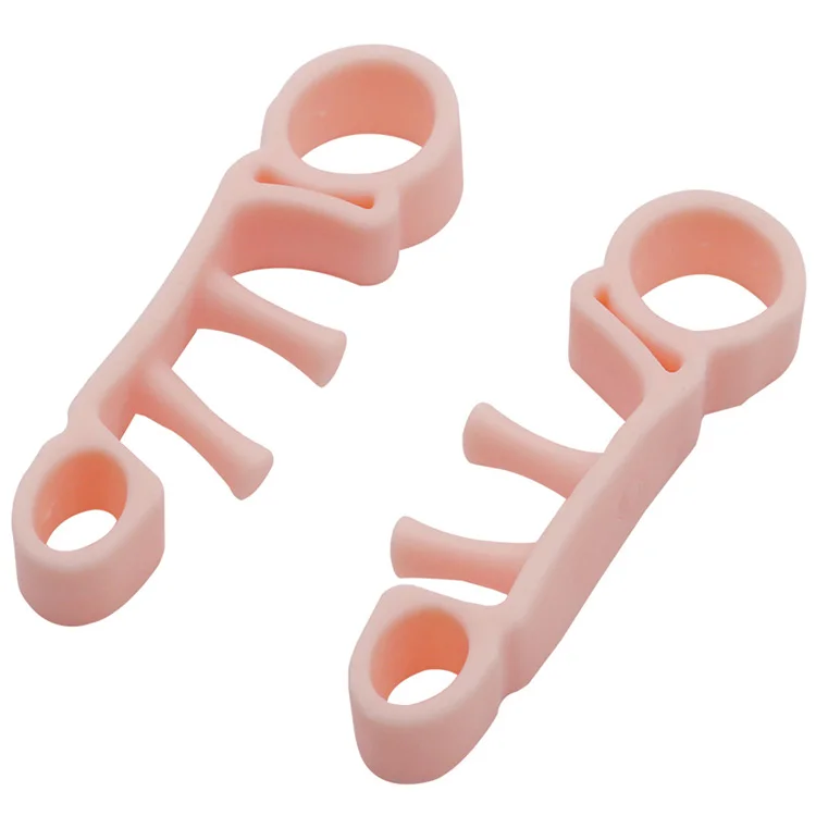 1Pair Silicone Gel Hammer Toe Separator Correction Straightener Orthopedic Metatarsal Rings Feet Care Shoes Cushion foot Pads